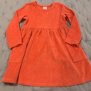 NWT Hanna Andersson Ribbed Velour Pocket Dress